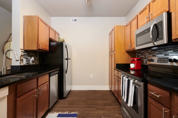 Kitchen at Parallax @ Georgetown in Georgetown, Texas