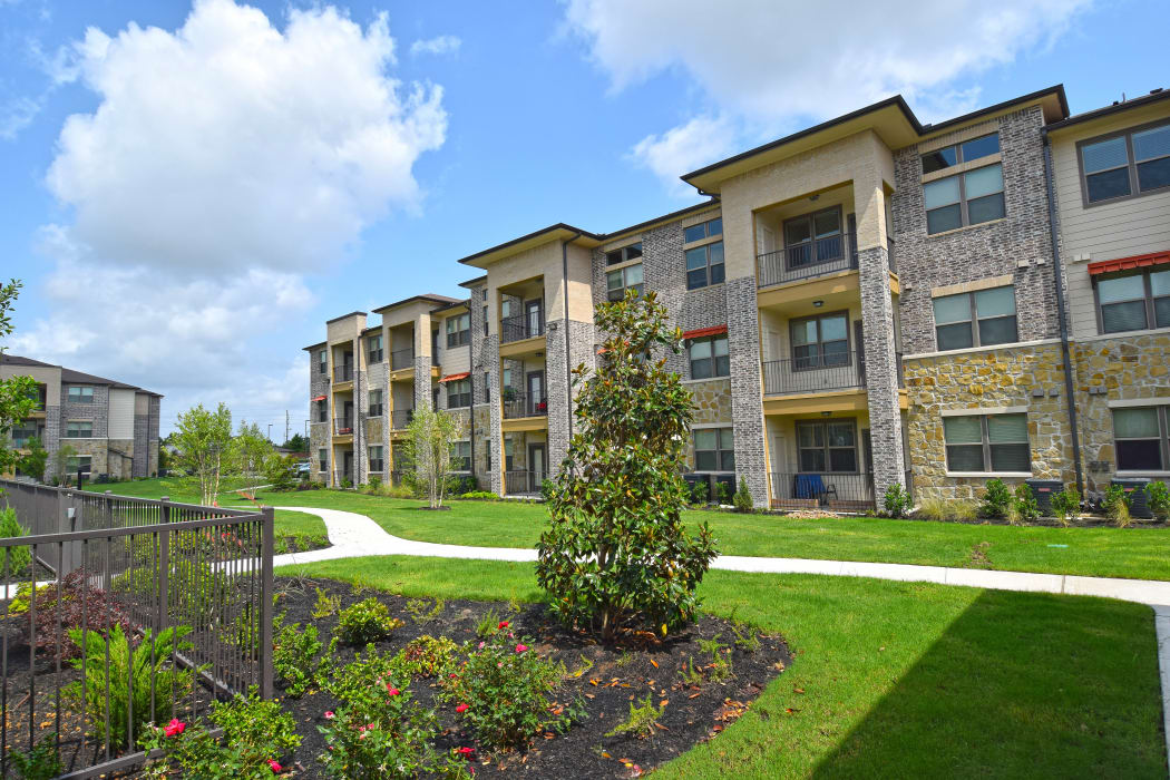 Grassy area at Radius at Shadow Creek Ranch in Pearland