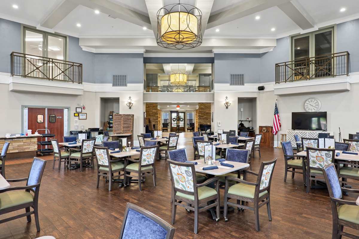 Dining Hall at Watercrest at Bryan in Bryan, Texas