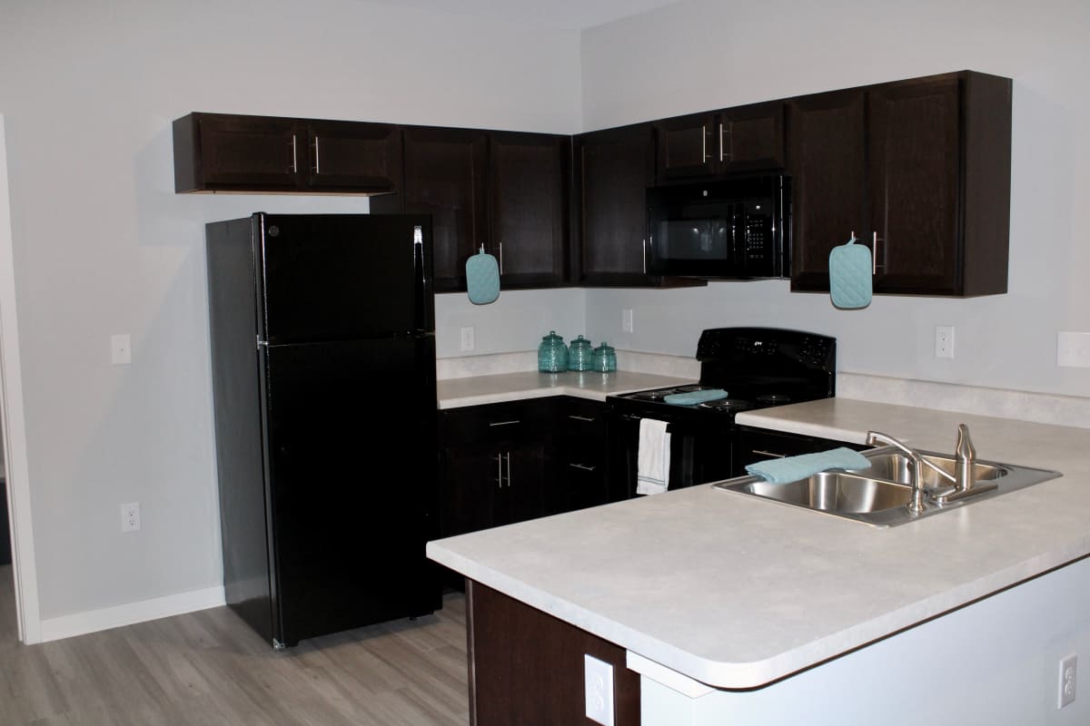 kitchen at Overlook at Elkhorn Creek in Georgetown, Kentucky