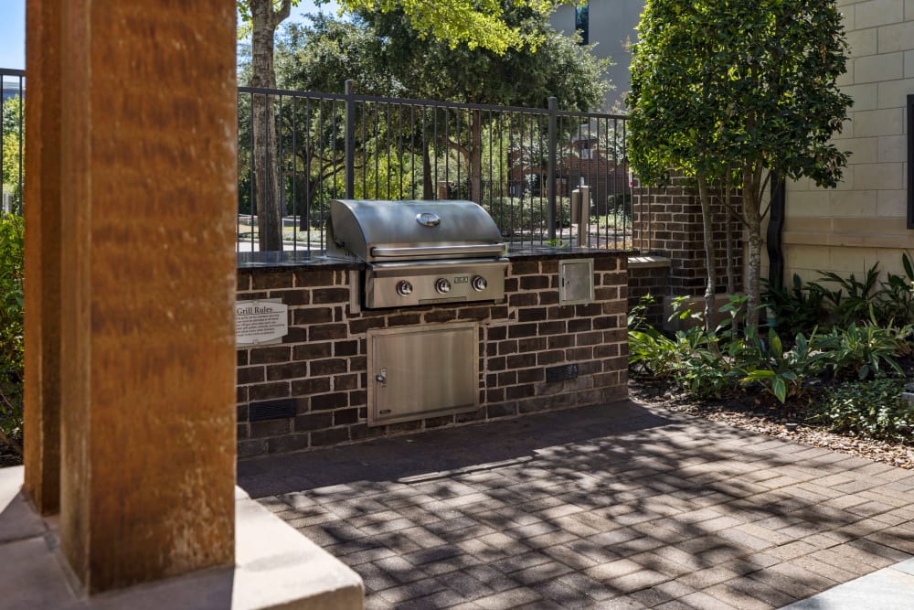 Barbeque Area at Olympus at Memorial in Houston, Texas