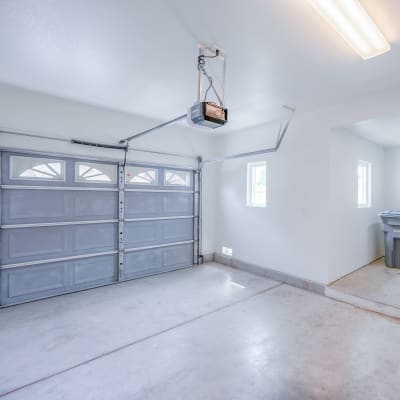 Garage with storage at Midway Park in Lemoore, California