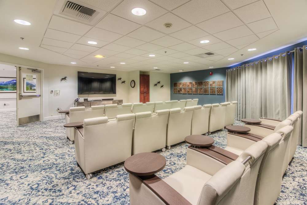 Theater Room at Parkview Estates in Kennewick, Washington