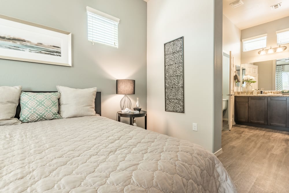 Bedroom with natural lighting at Avilla Grace in Chandler AZ