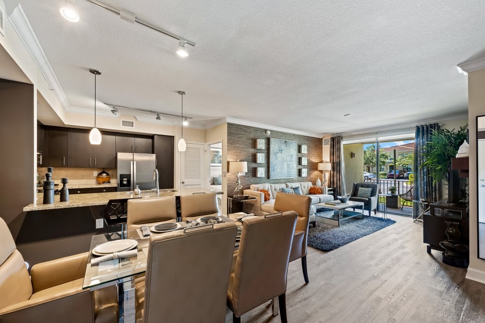 Open-concept, luxury apartment home at The Residences at Lakehouse in Miami Lakes, Florida