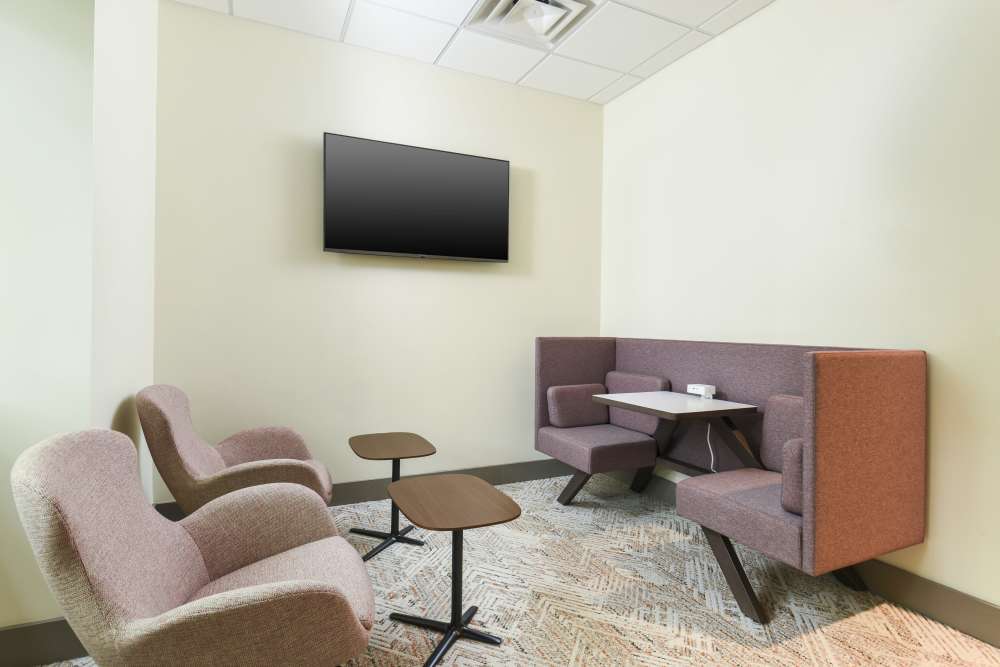 Spacious lobby at The George New Brunswick, New Brunswick, New Jersey