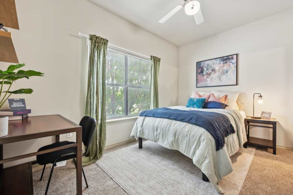 Bedroom at Midtown 905 in Denton, Texas