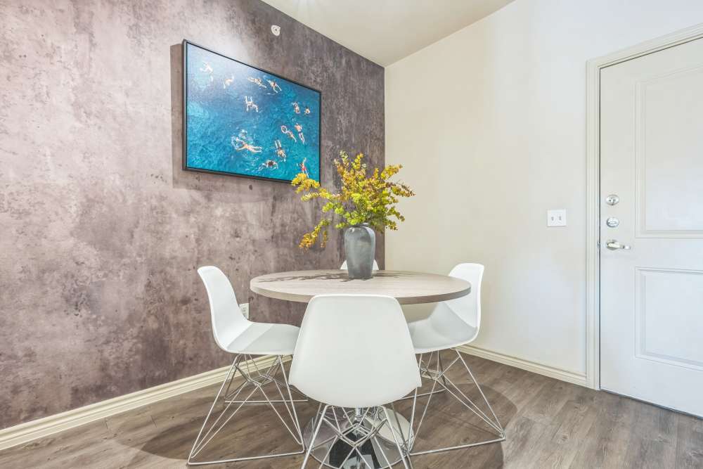 Dining room at Midtown 905 in Denton, Texas
