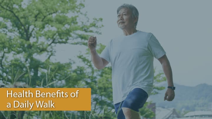 Senior Health Benefits of Walking