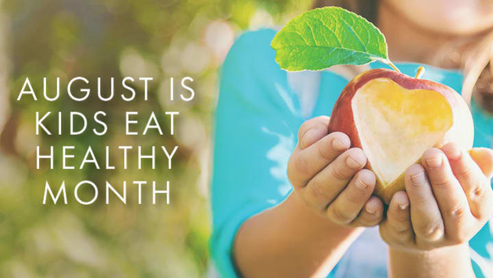 August is Kids Eat Right Month® graphic