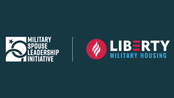 Military Spouse Leadership Initiative and Liberty Military Housing Combined logo