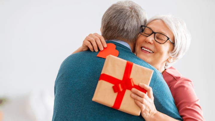 seniors celebrating love