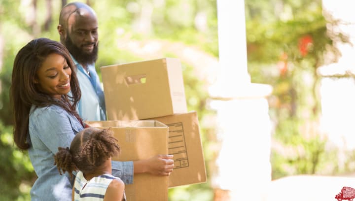 Family Moving Summer Heat