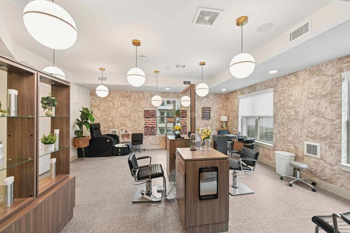 Salon at Watermere McKinney in Mckinney, Texas.