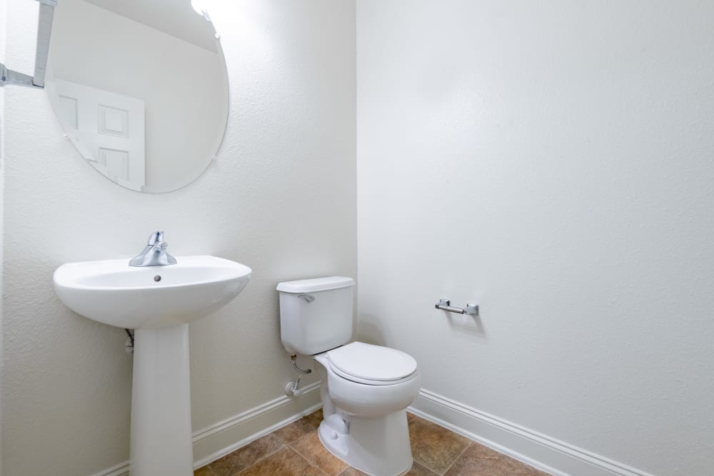 Bathroom in Joshua Heights in Twentynine Palms California