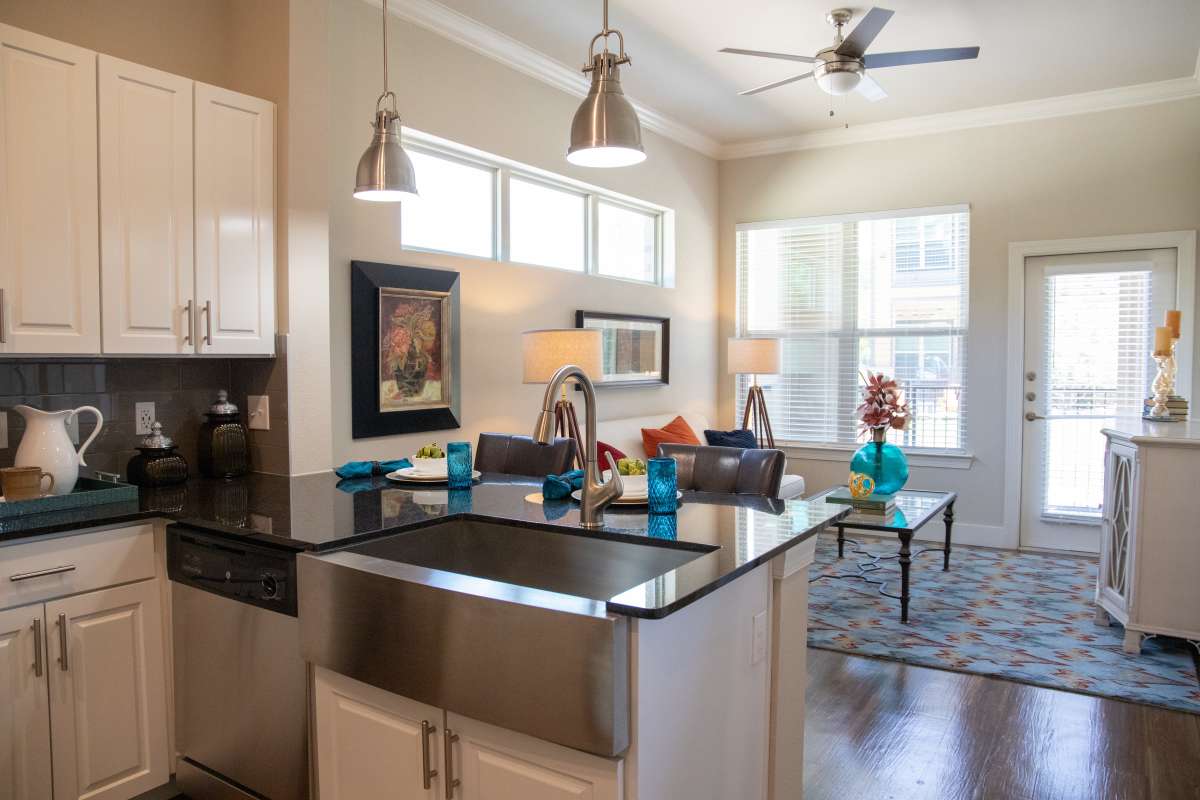 Kitchen at Watercrest at Kingwood in Kingwood, Texas