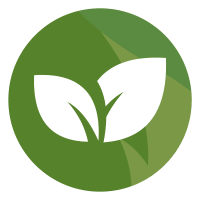 Mosher-Gardens Method icon depicting leafs The Hearth at Juday Creek