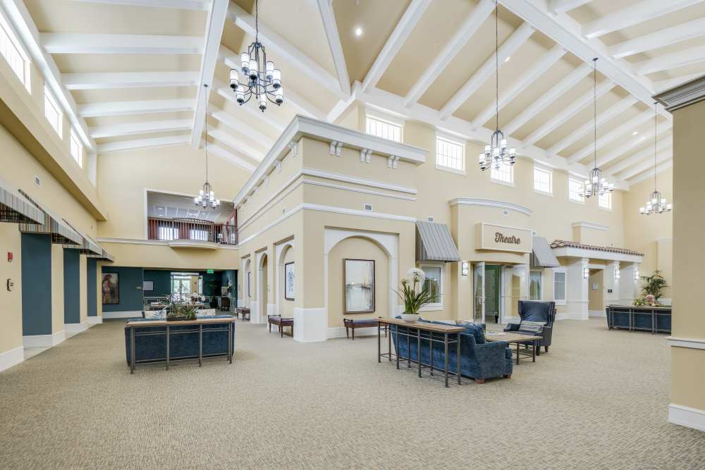 Lobby at The Barclay at St. Augustine in St. Augustine, Florida