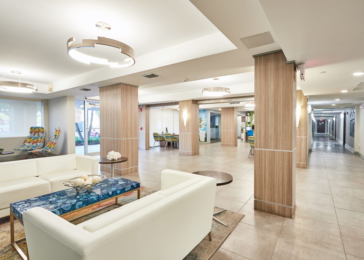 Luxury amenities at Aliro in North Miami Beach, Florida