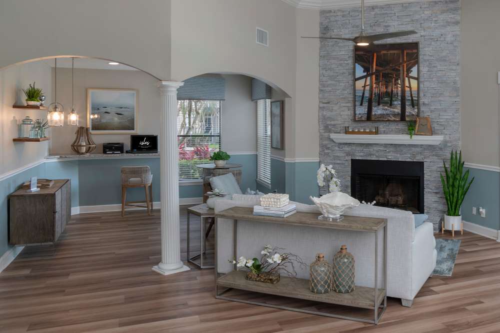 Clubhouse interior at Isles at East Millenia in Orlando, Florida