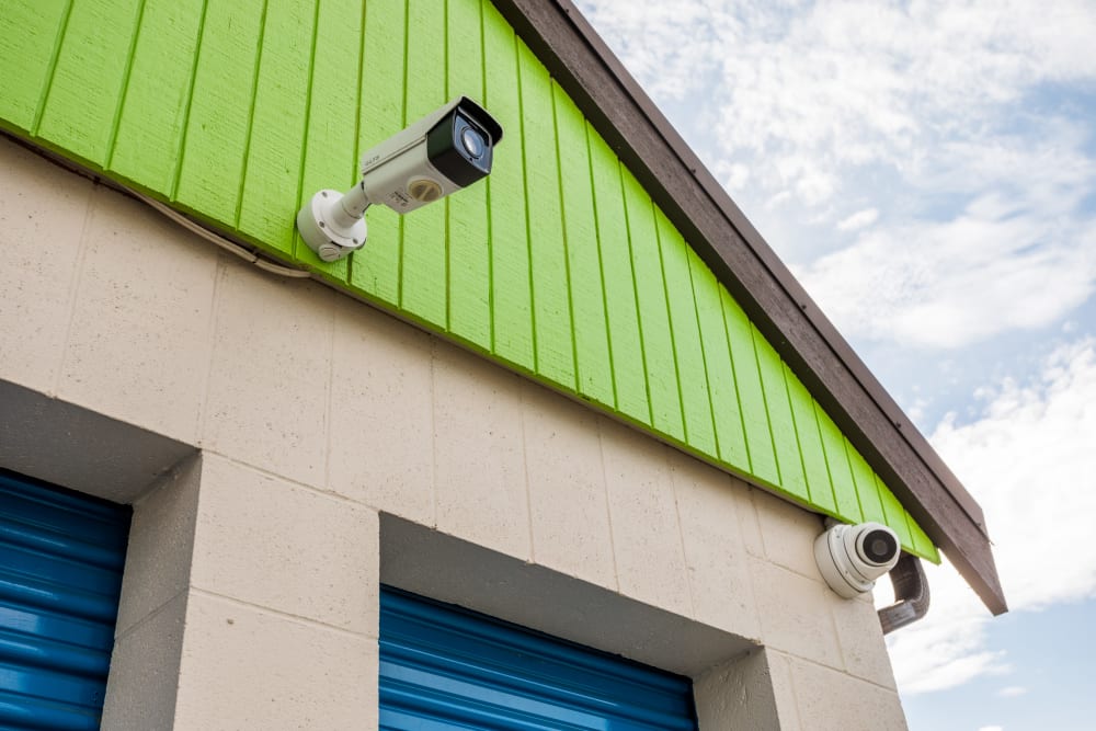 Security camera at Kenmore Self Storage in Kenmore, Washington.