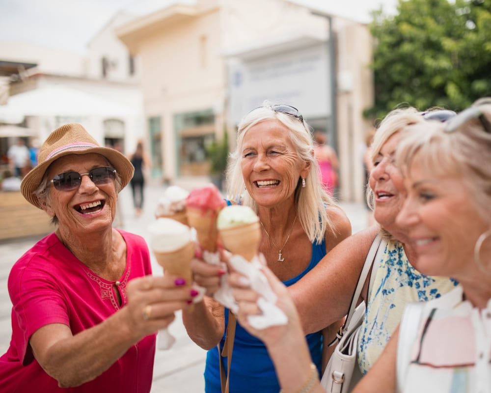 Residents enjoy group activities at Arlington Place of Red Oak in Red Oak, Iowa.