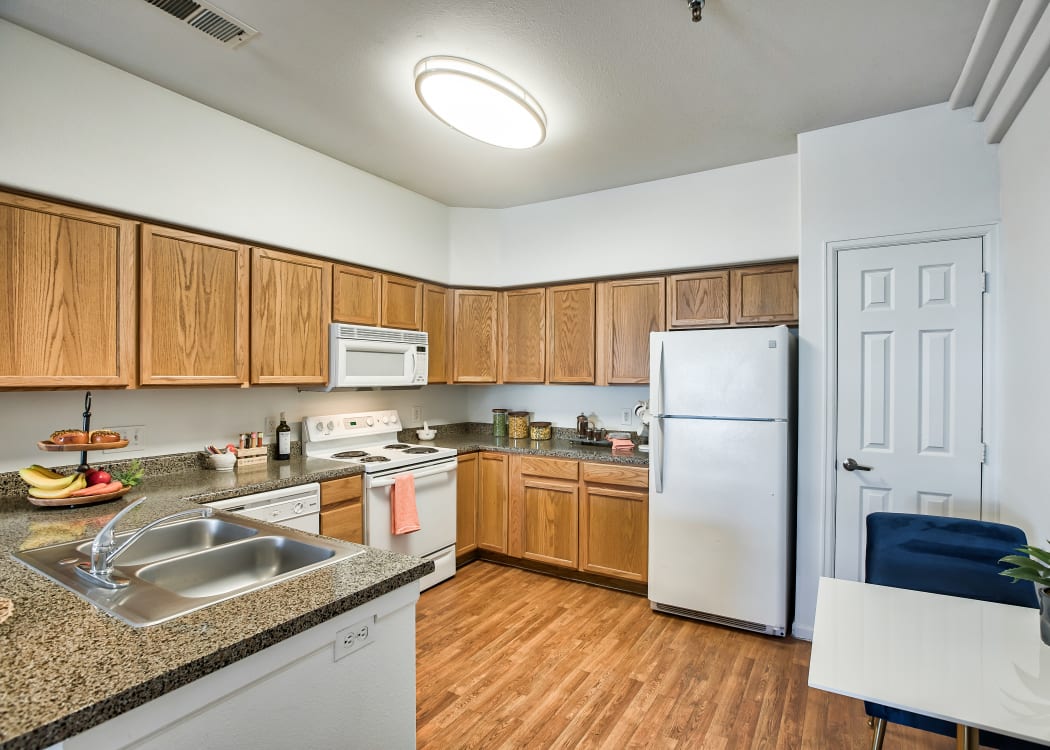 Kitchen at Vistas at Stony Creek Apartments