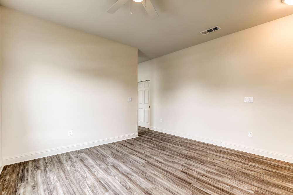 bedroom at South Mesa I in Oceanside, California