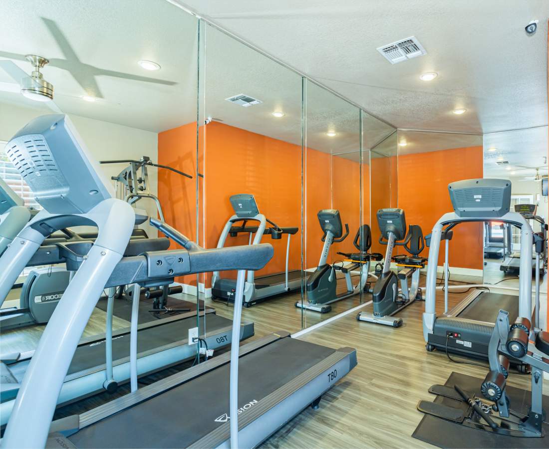 Fitness center at Foxborough in Citrus Heights, California