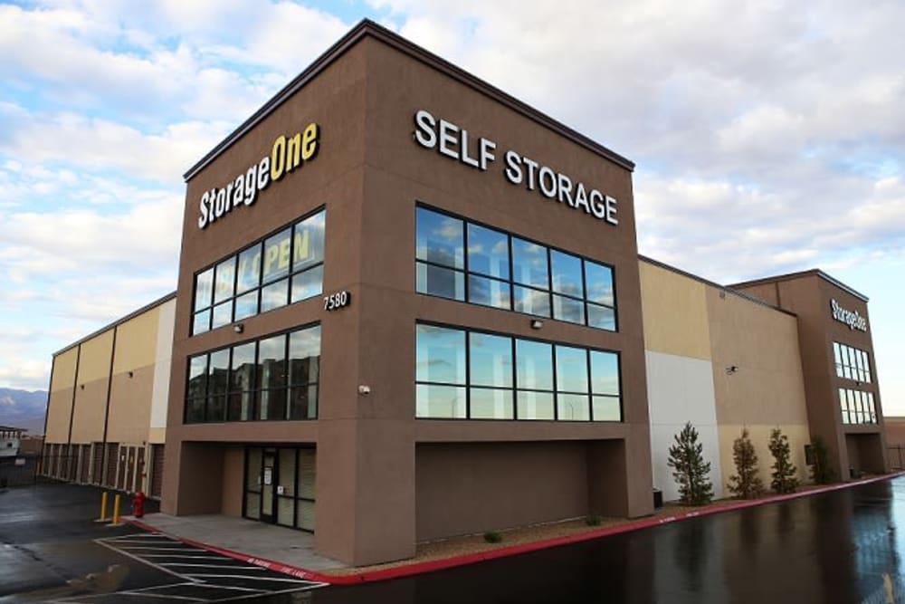main entrance to StorageOne Durango & U.S. 95 in Las Vegas, Nevada