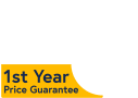 First year price guarantee icon for Sorrento Valley Self Storage in San Diego, California