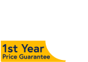 First year price guarantee icon for North County Self Storage in Escondido, California