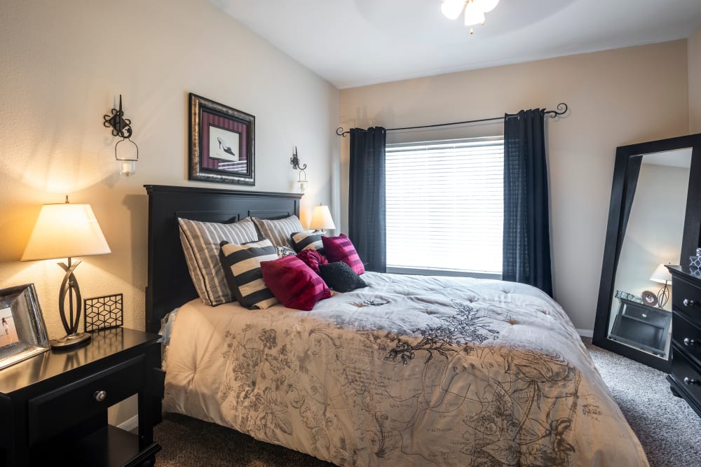Spacious Bedroom at Salado Springs Apartments in San Antonio, Texas