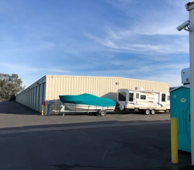 RV boat and auto storage at Terminous RV & Boat Storage in Lodi