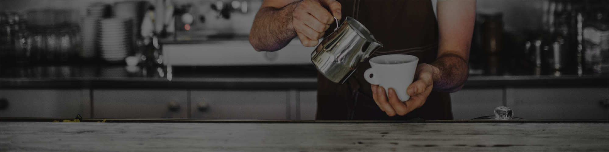 Stock image of barista