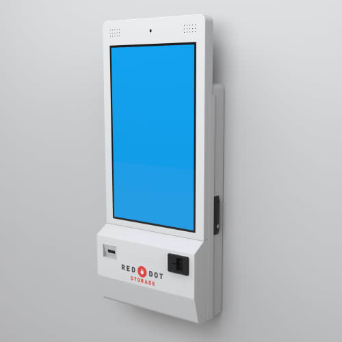 a 24-hour rental kiosk at Red Dot Storage in St. Joseph, Missouri