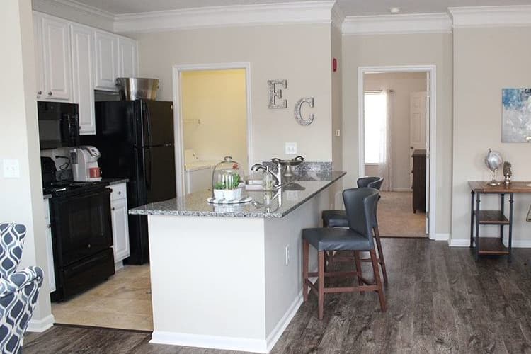 Kitchen at Easton Commons in Columbus, Ohio