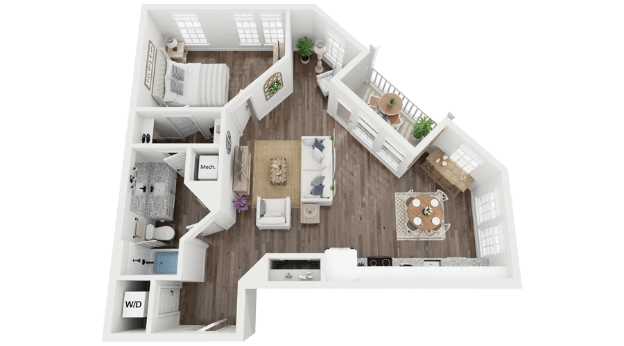 1 bedroom apartment at The Atwater at Nocatee in Ponte Vedra, Florida