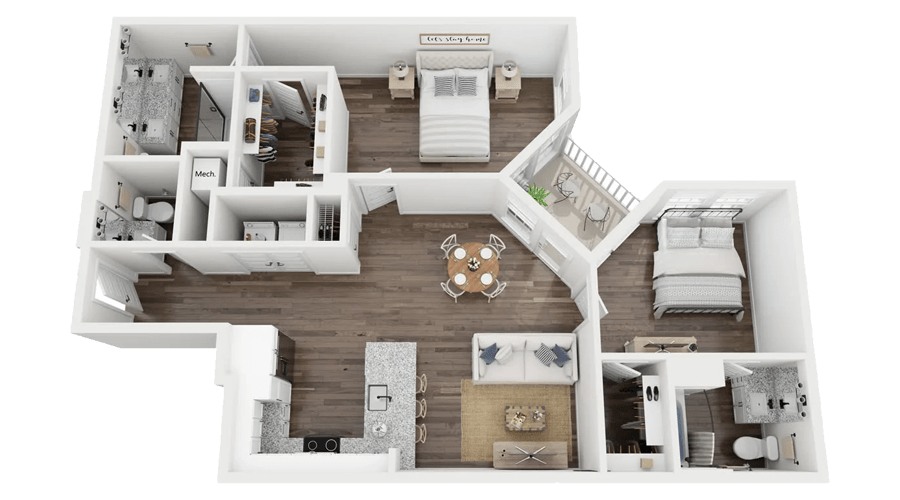 2 bedroom apartment at The Atwater at Nocatee in Ponte Vedra, Florida