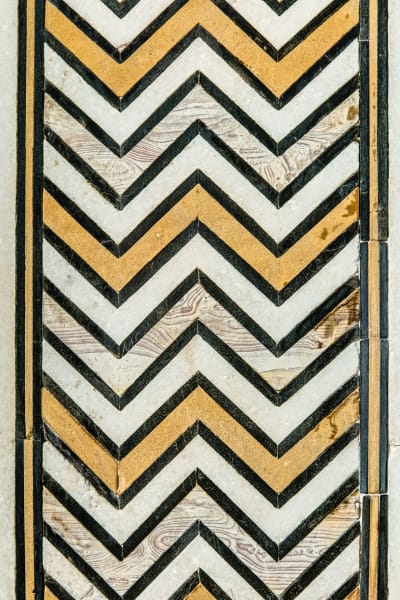 Cool chevron pattern for Civic Lofts in Denver, Colorado