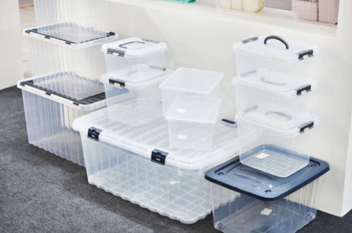 use proper storage containers