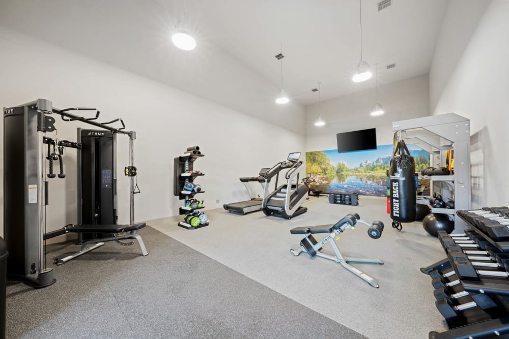 Our apartments in Rocklin, California offer a fitness center