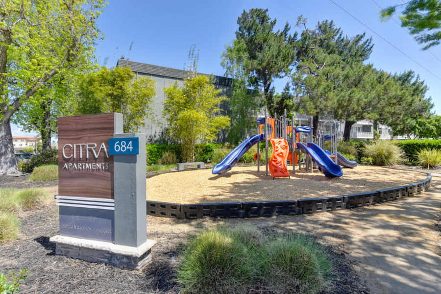 Playground at Citra in Sunnyvale, California