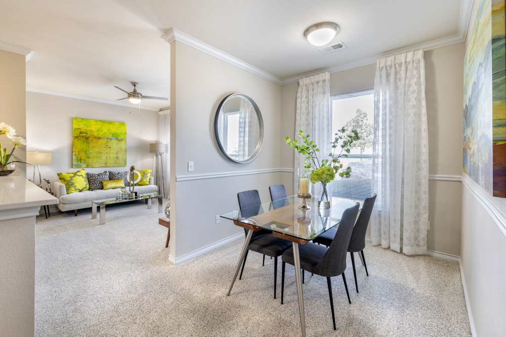 Open concept living spaces at New Longview in Lee's Summit, Missouri