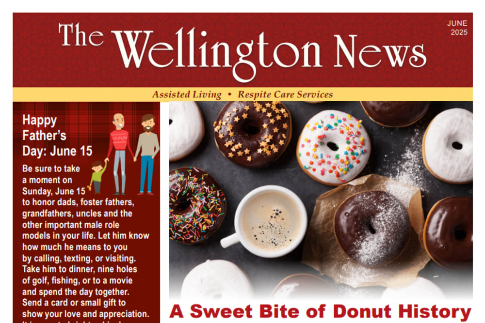 June 2025 Newsletter at Wellington Place at Whiting in Stevens Point, Wisconsin