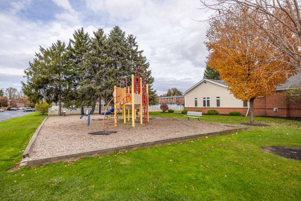 Playground at Greece Commons Apartments in Rochester, New York