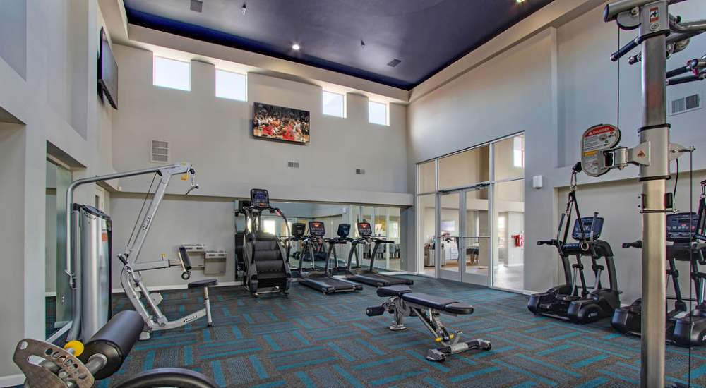 State-of-art fitness center at Paseo Park in Glendale, Arizona
