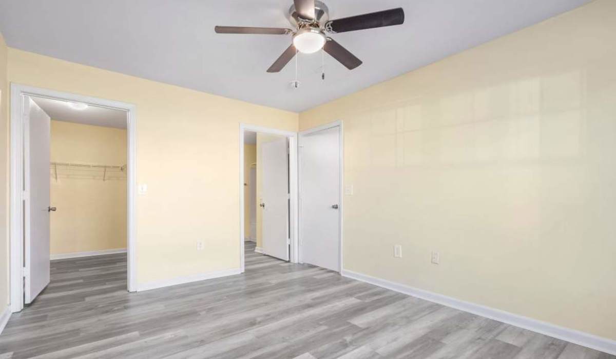 Bedroom at Park Trails Apartments in Columbus, Ohio