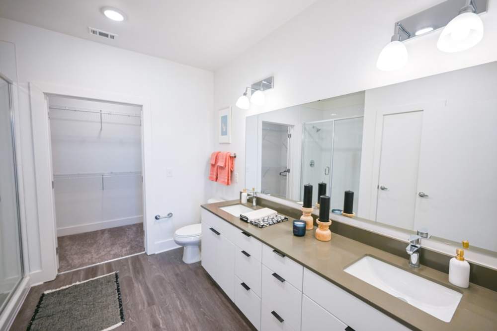 Bathroom at  Maverick Townhomes in Atlanta, Georgia