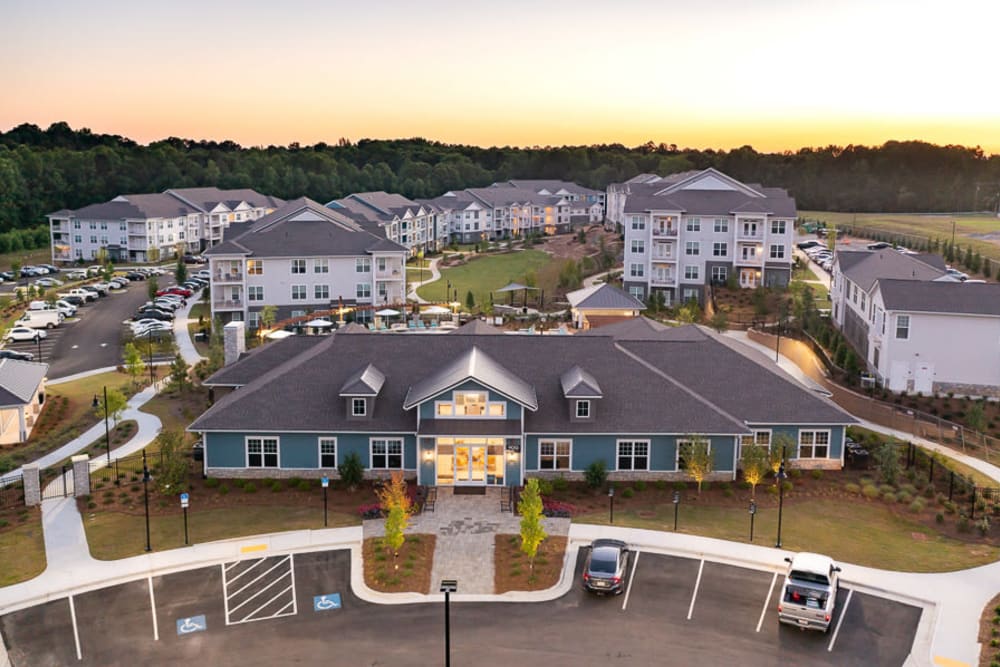 Exterior of The Crest at Flowery Branch in Flowery Branch, Georgia